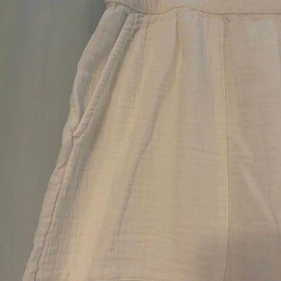 Caslon Women’s White Textured Casual Resortwear summer Pants, size XL - Picture 3 of 6